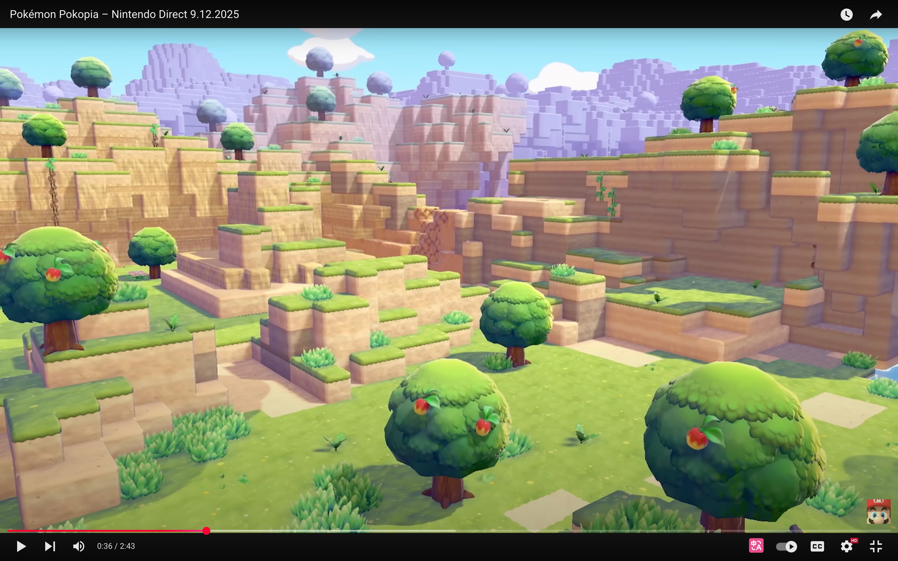 Pokopia island area before improvement, sparse vegetation